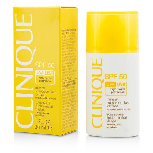 CLINIQUE倩碧 - 面部防晒乳液-矿物配方 SPF50 PA+++ (敏感肌适用) 商品图0