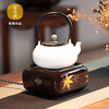 莺歌烧四方大漆地金枫纹电陶炉轻音家用煮茶茶炉红外线泡茶具茶器台式泡茶煮茶器金枫叶【厂家直发】 商品缩略图8