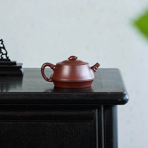 龙德堂陶艺 汤宣武制 《知足》 原矿紫朱泥 220cc 库存请咨询 商品图0