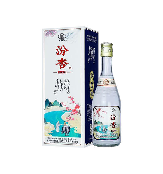 汾杏北方情 53度清香型白酒 整箱6瓶*425ml包邮 商品图2