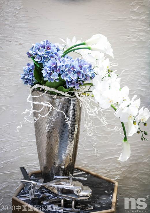 NS家居nsfurniture进口装饰金属花盆花器摆件NSDE-D02130010/D02130011 商品图4
