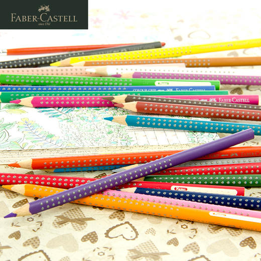 德国辉柏嘉 红系列 特点水溶性彩色铅笔 12/24/48色 商品图2