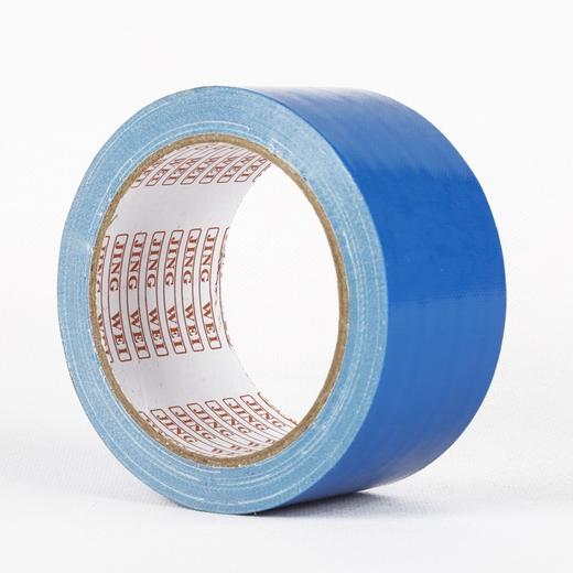 劲威彩色布基胶带 地毯胶 防水diy装饰装修地面无痕补漏黑黄警示胶布 地板保护膜加宽单面大力胶红色婚庆固定胶带48mm宽11米长 商品图4