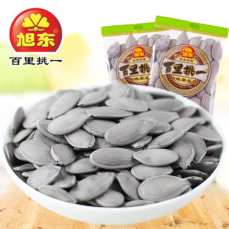 旭东珍珠茶瓜籽500g白瓜子独立小包装休闲零食坚果炒货年货