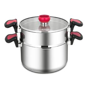 （搭）Choiu RED-10 意粉＋蒸篮组合锅