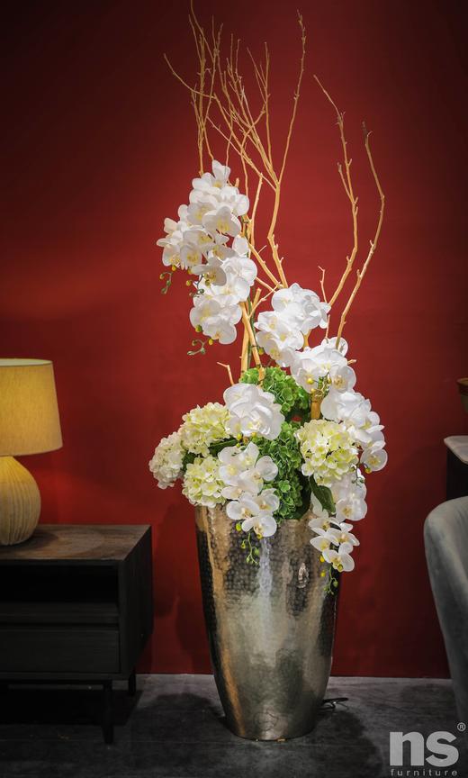 NS家居nsfurniture进口装饰金属花盆花器摆件NSDE-D02130010/D02130011 商品图3