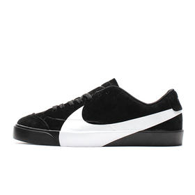 【耐克新品上市】耐克Nike Blazer City Low LX 大钩子黑麂皮休闲板鞋AV2253-001