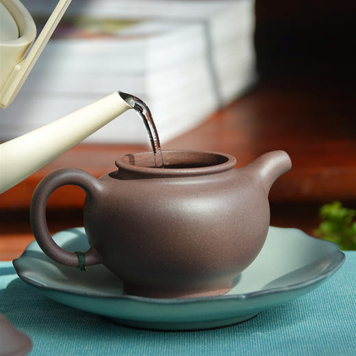 伴手茶礼 2020新品 六出纷霏 普洱熟茶 六瓣茶礼 一瓣一泡  6*30克/盒 天威德成出品 商品图4