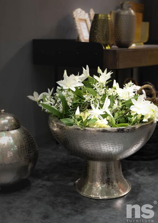 NS家居nsfurniture进口装饰金属缸花盆摆件花器NSDE-D32130038/32130039 商品图3