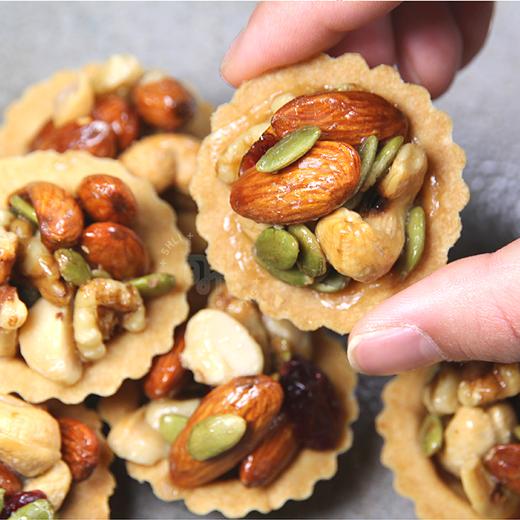 狮子家-枫糖坚果塔 8个装 采用进口坚果 下午茶 聚会 送礼 商品图0