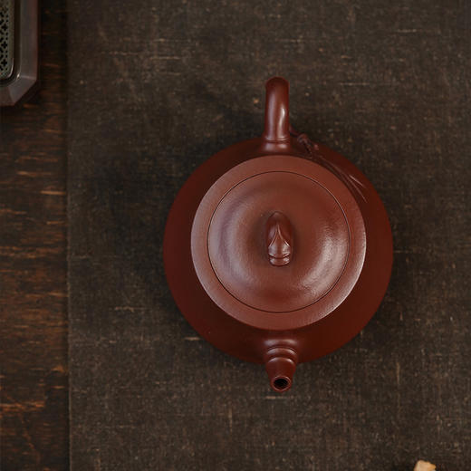 龙德堂陶艺 汤宣武制 《知足》 原矿紫朱泥 220cc 库存请咨询 商品图3