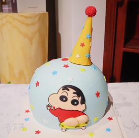 蜡笔小新-圆形蛋糕 （提早24小时预定）