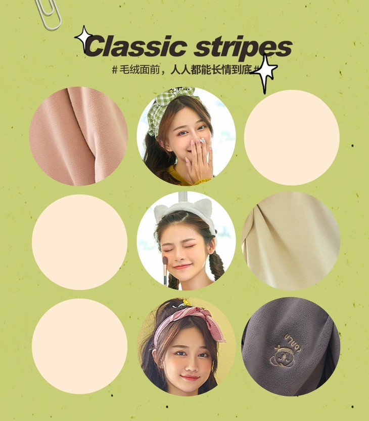 树熊唯唯秋冬新款韩国绒长款家居服套装