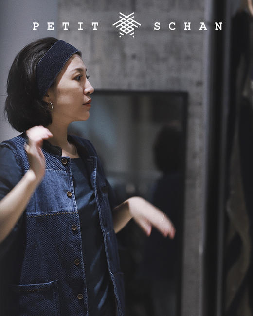 【经典款】PETIT SCHAN小闪 #020 Oxygen girl氧气女孩 日本制造四季款棉麻混纺六芒星针织休闲发带 商品图4