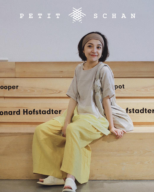 【经典款】PETIT SCHAN小闪 #020 Oxygen girl氧气女孩 日本制造四季款棉麻混纺六芒星针织休闲发带 商品图9