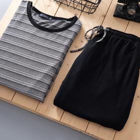 【特惠不退换】男士秋冬款长袖家居服套装（偏大一码）   NDKT090319