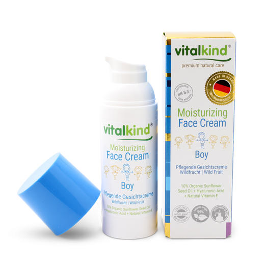 薇塔坎德vitalkind德国进口儿童面霜男宝宝专用润肤霜果香50ml 商品图4