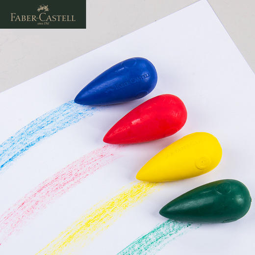 德国辉柏嘉 红系列 儿童彩色蜡笔 鸡蛋型易抓握 商品图3