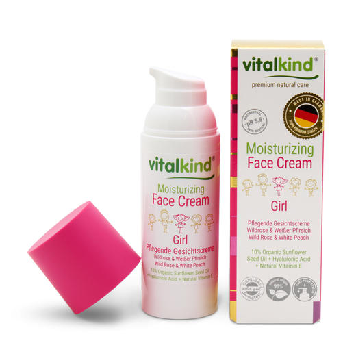 薇塔坎德vitalkind德国进口儿童面霜女宝宝专用润肤霜花香50ml 商品图4