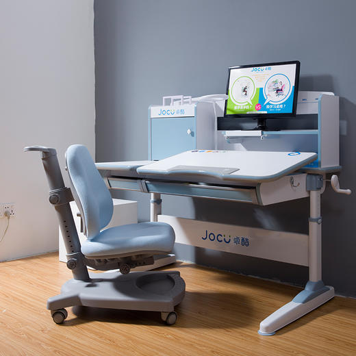 卓酷 新款智慧系列 微星面儿童学习桌 商品图0