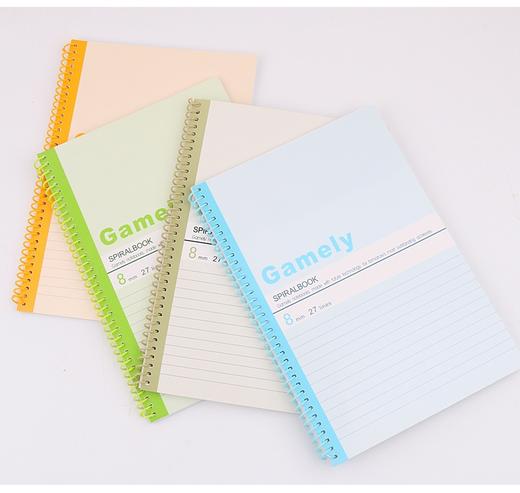 顺达线圈笔记本 1本 A4 B5 A5 螺旋本记事本子大号加厚工作商务活页日记本课堂笔记 商品图11