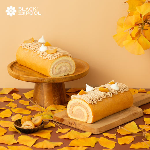 栗栗蛋糕卷x2卷，栗子奶油香气，轻盈顺滑，入口即化 商品图0