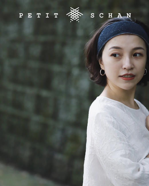 【经典款】PETIT SCHAN小闪 #020 Oxygen girl氧气女孩 日本制造四季款棉麻混纺六芒星针织休闲发带 商品图6