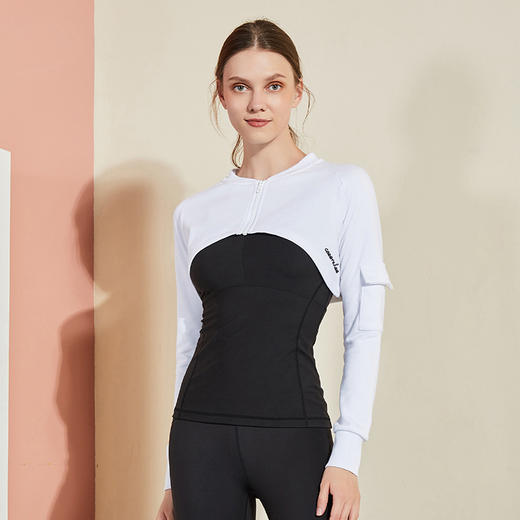 卡益长袖外套kh03551女士瑜伽服健身服