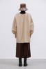 HIDEMI小羊皮抽绳设计感厚款大衣 商品缩略图12