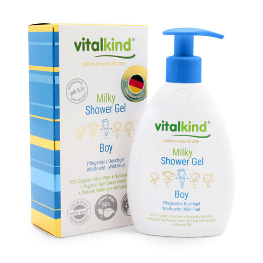 薇塔坎德vitalkind德国进口儿童洗发水沐浴乳免洗洗手液男宝套装 商品图3