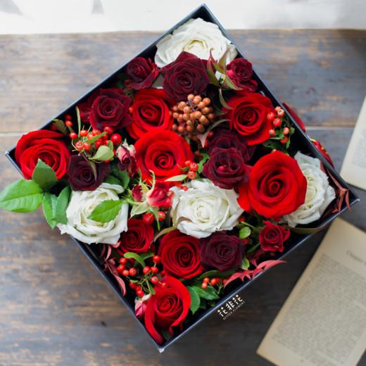 《爱》-红色系花盒 商品图3