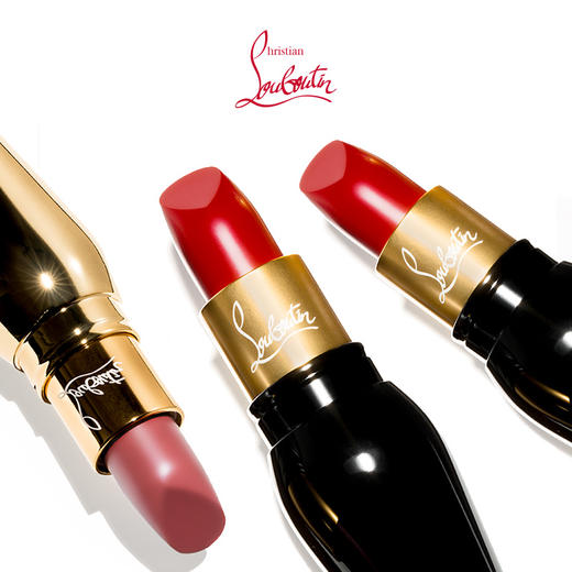 Christian Louboutin女王权杖 水润丝缎 萝卜丁口红001m 商品图1