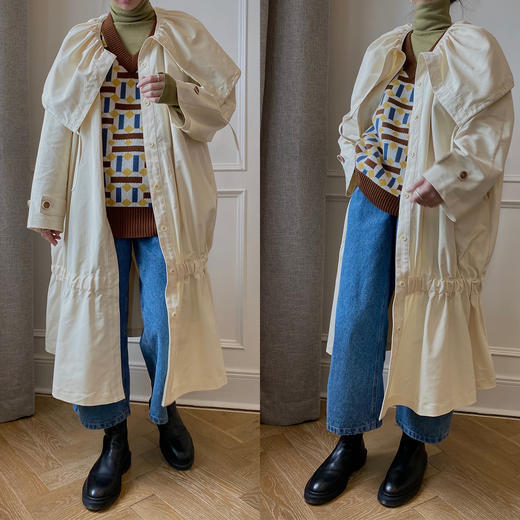 HIDEMI 秋冬叠穿基础必入/美利奴羊毛薄款高领毛衣 商品图8