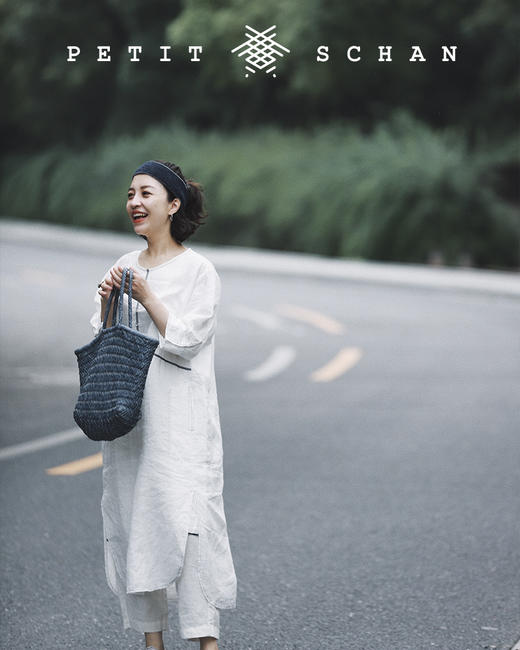 【经典款】PETIT SCHAN小闪 #020 Oxygen girl氧气女孩 日本制造四季款棉麻混纺六芒星针织休闲发带 商品图11