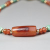 春秋绿松石龟背+西亚高古红玛瑙手串 商品缩略图5
