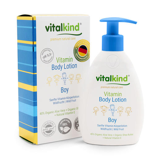 薇塔坎德vitalkind德国进口儿童身体乳男宝宝维生素润肤露200ml 商品图4