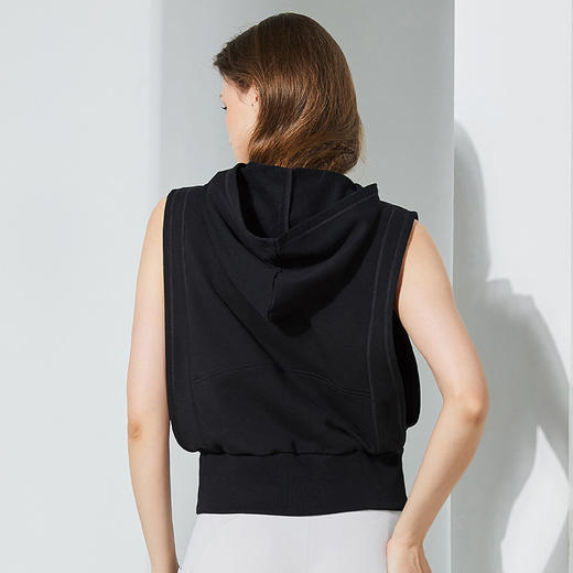 【断码捡漏】卡益连帽背心KH03525女士瑜伽服健身服 商品图4