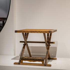 黄花梨上折式交杌