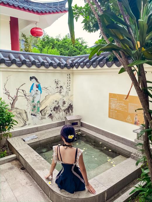 【唐宫贵妃庭院私家温泉池大床套房】 皇家SPA酒店（贵妃汤1/2/5/6/3/8号）网红汉服体验 商品图0