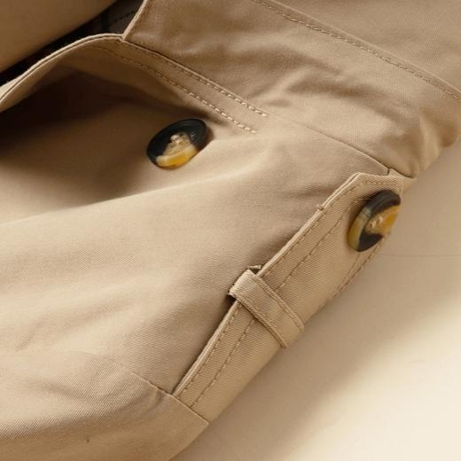 【35元福利专区】咕噜日记儿童经典复古英伦风束腰风衣外套 商品图8