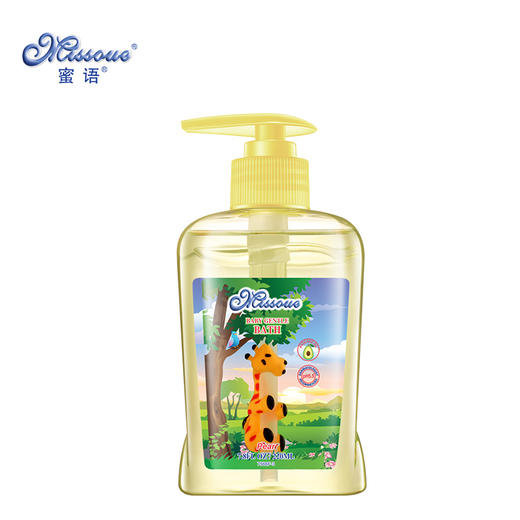 澳洲蜜语进口无泪配方宝宝沐浴露儿童沐浴露新生儿香梨味 商品图0