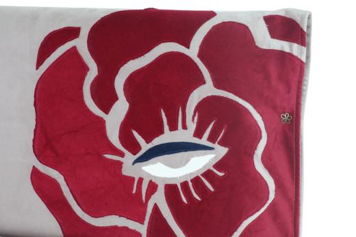 NS家居nsfurniture&SANTU HOME“玫瑰炸弹”艺术原创设计布艺布艺双人床NSBD-7061C-180*200 STH RB 商品图3