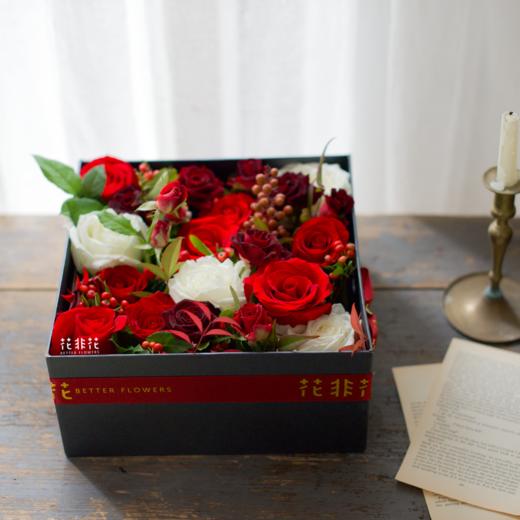 《爱》-红色系花盒 商品图4