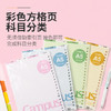 国誉A5彩色方格活页纸多色 商品缩略图0