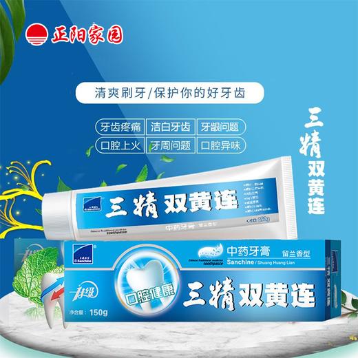 三精双黄连牙膏留兰香型90g支