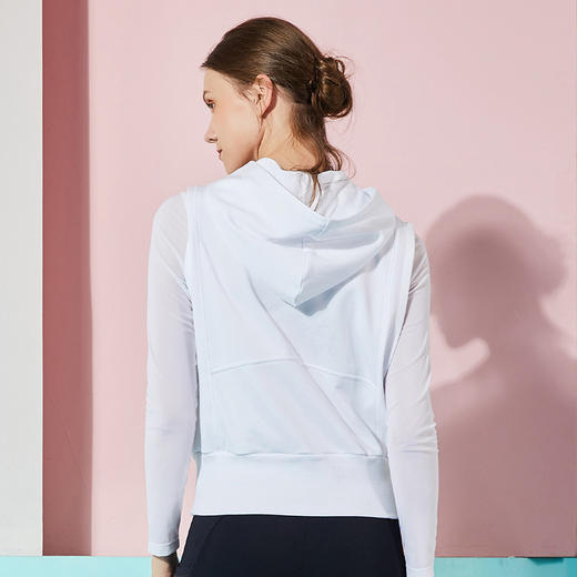 【断码捡漏】卡益连帽背心KH03525女士瑜伽服健身服 商品图2