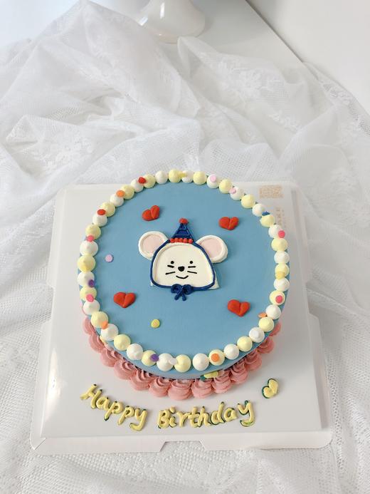 多款式~宠物猫狗柴犬泰迪萨摩耶手绘蛋糕-低糖处理无添加 商品图5