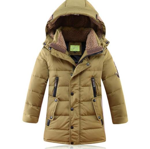 【男童】儿童羽绒服男童中长款  中大童冬装 商品图2