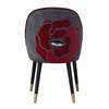 NS家居nsfurniture&SANTU HOME“玫瑰炸弹”艺术原创设计布艺餐椅单椅NSDC-1256C STH RB 商品缩略图4