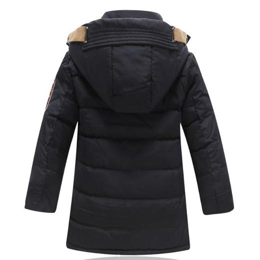 【男童】儿童羽绒服男童中长款  中大童冬装 商品图4